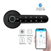 Door Locks Smart Lock With Tuya TTLOCK APP Remote Control Opening Door Home Office Security Electronic Fingerprint Door Lock HKD230902