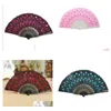 Party Favor 2021 New Fashionable Sequins Peacock Fan Handmade Dance Hand Fans Dancing Supplies Many Colors Available Drop Delivery Hom Dhjdv