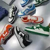 Running Casual Pink Ape Sta Casual Shoes Sk8 Low Men Women Black White Pastel Green Blue Suede Bapestaly Bapely Mens Womens Trainers Outdoor Sports Sneakers Walking