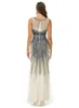 Cocktailklänningar Light Luxury Heavy Industry Diamond Embedding Dress Celebrity Style Texture Dress Eng7814