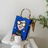 Moda güzellik tote kutu çantası bayanlar netflix crossbody zincir çantası 0902