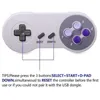 Controller di gioco Joystick Controller wireless Super NES classico da 2,4 GHz Joystick per gamepad compatibile con console di gioco SNES/SFC ricaricabile HKD230902