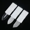 DQF Version MT Silver White Mini EOT Tactical Knives Stone Washed D2 Steel CNC T6-6061 Aviation Aluminum alloy handle Outdoor Camping EDC Tool Pocket Knife