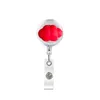 Business Card Files The Flowers Retractable Badge Reel With Alligator Clip Name Nurse Id Holder Decorative Custom Drop Delivery Otjff