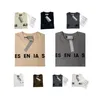 2023 Men's T shirt color block printed letter T shirt simple high-quality basically all with tooling top men's street wear