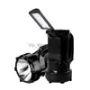 Torches multifonction ménage projecteur extérieur rechargeable LED lampe de poche pour camping en plein air voyage équitation grotte HKD230902