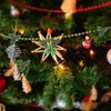 Depolama Şişeleri 30 PCS Noel Mikro Peyzaj Bırak Çelenk Çelenk Süsler Ağaçlar Dekorasyon Diy El Sanatları Aksesuarları Reçine Holly Meyveleri