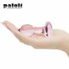 Anal Toys Sex Toy Heart Crystal Glass Plug Butt Plugs Vuxna produkter Pink Prostate Massager Masturbation For Men Women 230901