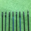 Golfdrivrutiner Axel Uppgraderad version Blue/Black/5/6/7 X/R/S/SR Flex Graphite Axles Free Montering Hylsa och grepp