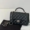 CF Mini Sheepesk Chain Bag Classic الكتف Bag Crossbody Package Clutch Luxury Brand Messenger Bags Bags Makeup Bags