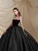 Nya formella klänningar BH Black Rose Aura Queen's Design Sense Noble Celebrity Long Dress HB508