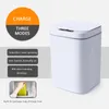 Waste Bins 121416L Intelligent Trash Can Automatic Sensor Dustbin Electric Bin Home Rubbish For Kitchen Bathroom Garbage 230901