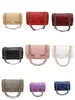 Women bags Designer Handbag channel bag Cross Body Chain Bag Clutch Flap Tote Bags Wallet Check Velour Thread Purse Double Letters Solid Hasp Waist Square Stripes