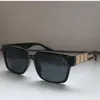 2021 fashion men women sunglasses 0938 square plate metal frame UV400 Shades gafas de sol Brand Metal Sunglass Eyewear