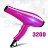 Elektrisk hårtork 3200W högeffekt Electric Healt Torcher Hot och kall vind Professionell frisör Styling Tool Portable Travel Blow Dryer 43D HKD230902