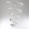 Lustres modernes grande spirale cristal Chandalier design plafonniers suspendus pour salon chambre El couloir hall d'entrée escaliers