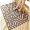 카펫 격자 무늬 도식 부엌 부엌 매트 기하학적 바닥 카펫 입구 집 유럽 가정 필수품 장식 비 슬립 세탁 가능한 주제 깔개 장식