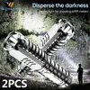Torches 1/2PC Special Forces Strong Light Flashlight Powerful LED USB Charging Flashlight Outdoor Portable Household Commonly Used Light HKD230902