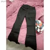 Kvinnors jeans höga midja slim flare jeans för kvinnor koreanska avslappnade mager denim pants streetwear pantnes vintage vaqueros stretch byxor q230901