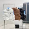 Doudoune courte femmes hiver vestes bouffantes triangulaire mode vêtements épais manteaux gilet bas coupe-vent Parkas SML