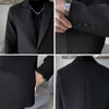 Garnitury męskie plus rozmiar 5xl modny pojedynczy guziki Blazers Kurtka Formalne stałe garnitur płaszcz Mężczyźni High End Korean Blazer Masculino