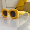 Nylon inflatable rectangular sunglasses luxury sunglasses glasses men Lens Legs Logo Funny hip hop LW40098I avant garde sunglasses for women high quality eyewear