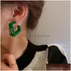 Lampadario pendente Lettera B Orecchini per donna Reticolo in pelle Goccia Vintage Zebra Pattern Squisito orecchio Gioielli Regali Consegna Dhcnt
