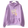 Damen Hoodies Let's Go Girls Kreatives Muster Hoodie Weibliche Herbstmode Sweatshirts Niedliche ästhetische Pullover Bequemes Fleece