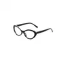 Cat eye zonnebril ch zonnebril voor dames ovale zonnebril klassiek letterlogo ontwerp Debutante stijl stijlvolle zonnebril vierkante bril zonder brilmontuur uv400