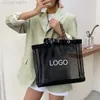 Designer Channel Women Shopping Bag Fashionable Summer Mesh Big Bag Chain Handbag Large Celebrity Fashion Shoppings Bag channell