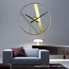 Horloges murales Minimal Internet Red Art Clock Simple Moderne Salon Salle à manger Creative Home Mode Luxe Décoratif