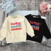 Luxuy Enfants Sweatshirts Garçon Fille Sweats À Capuche Enfants Lettres Lâches Imprimées Streetwear Hiphop Pull Tops Enfants Casual Sweat Bébé Nouveau Créateur De Vêtements 2023