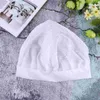 Boinas Gorro de pelo rizado Sombrero de algodón de ala ancha Malla transpirable Elástico blanco