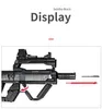 Rubber Bullet Kit Realistische Modellblöcke Blöcke Spielzeuggewehre Elektrische Filmzubehör Taktische Luft Weiche Rätselpistole für Erwachsene Weihnachtsgeschenke