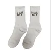 Designer sokken Katoenen sokken voor mannen en vrouwen Klassieke alfabet ademende sokken Meerdere opties kleuren Mode Pure kleur voetbal basketbal sokken kous