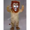 New African Lion Mascot Costumes Halloween Christmas Event Role-playing Costumes Role Play Dress Fur Set Costume