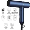 Sèche-cheveux électrique Mini sèche-cheveux pliant lumière bleue Ion négatif voyage sèche-cheveux chaud vent froid Air Anion Salon outils de coiffure HKD230902