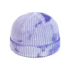 Party Hats Knitted Tie Dyed Hat Cloghet Caps Fashion Round Ear Muff Skl Cap Gradient Color Warm 6 Style Beanies Drop Delivery Home Gar Dh93F