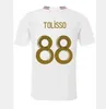 23 24 24 MAILLOT LYONES SOCCER Jerseys 2023 2024 Olympique Lyonnais ol Digital Fourth Shirts Caqueret Tolisso Jeffinho ol Aouar Men Football Shirt Kids Kids