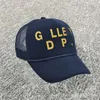 Baseball męskie galeria czapki kulkowe Dept Gp Graffiti Cap gorra dla Casquette Luxe Bułyk Hat Truck Driver Sunshade Hat Letters Drukowanie 38RL#