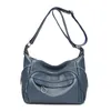 Sacos de noite de alta qualidade macio bolsa de couro genuíno feminino bolsa de luxo designer multi-bolso crossbody bolsa de ombro feminino 2023