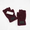 Fünf-Finger-Handschuhe Hochwertige Handschuhe für Männer und Frauen Mode Herbst Winter Designer Warmer Handschuh Drive Sport Half Finger Mitten x0902