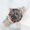 Keramik all simning automatisk mekanisk ny klocka 41mm luxe de watch buckle watch rostfritt herrklocka safir luminous stål pmbh