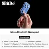 Игровые контроллеры джойстики 8bitdo Micro Bluetooth Controller Pocket Mini Gamepad для Android и Raspberry Pi-поддержка режим клавиатуры HKD230831