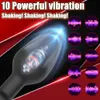 Anal Toys Vibration Butt Plug App Control Vibrators Sex For Women Men Silicone Erotic Massager Stimulator Dildo Vuxna 230901