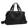 Duffel Väskor Travel Bag 2023 Designer Luxury Men's Fitness Sports Messenger stor kapacitet Portabel vattentät tyg Affärsresa