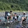 Mobilier de Camp siège touristique chaise de lune pliée légère loisirs Camping plage Portable pêche croquis Ultra léger