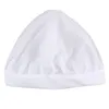 Boinas Gorro de pelo rizado Sombrero de algodón de ala ancha Malla transpirable Elástico blanco