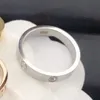 Designer de luxo marca carta anel de prego feminino qualidade superior titânio aço incrustado cristal strass anéis banhado a ouro jóias acessórios presentes tamanho: 6 7 8
