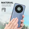 Mate60 Pro Magnetic Weave Photo Frame Shell for Huawei Mate 60 Pro Carbon Fibre Wallet Mobile Phone Case